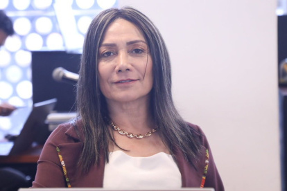 Patricia Núñez, jefa de bancada de Revolución Ciudadana, respondió a los señalamientos realizados por la asambleísta Jhajaira Urresta.