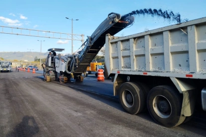 Esta semana comenzaron las labores en la Ruta Viva en el tramo 3, entre el sector de La Cerámica y el Escalón Tumbaco
