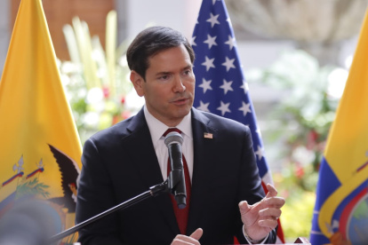 Marco Rubio y Daniel Noboa se reunieron en el Palacio de Carondelet este 9 de septiembre de 2026.