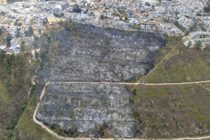 La sequía, los fuertes vientos y las quemas pueden favorecer la propagación de incendios forestales en Quito durante la temporada seca.