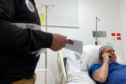 Abdalá Bucaram, al momento de la lectura de su sentencia.