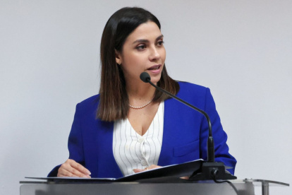 Mercedes Caicedo, presidenta del Consejo de la Judicatura.