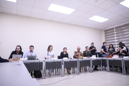 La Comisión de Seguridad sesionó en Riobamba este 10 de septiembre de 2026.