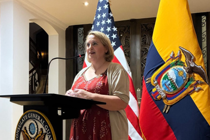 Jenae Johnson fue presentada el 11 de septiembre como nueva cónsul de EE. UU. en Guayaquil.