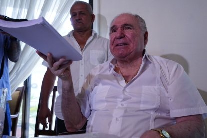 Abdalá Bucaram recibió su primera condena el 9 de septiembre por el caso Pruebas COVID-19.