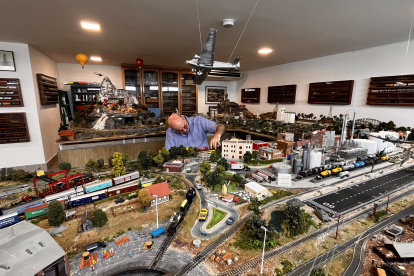 La colección de ferromodelismo de Thomas Pellehn.