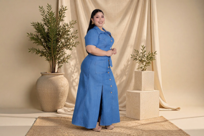 Hilda reivindica una moda en la que el estilo no tenga que pedir permiso a ninguna talla.