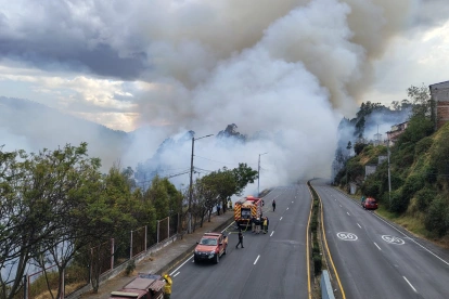 El incendio forestal en La Vicentina ocurrió pasado el mediodía del 13 de septiembre de 2026.
