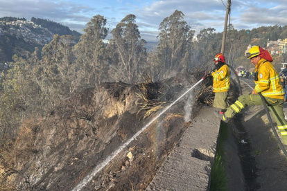 Quito activó brigadas de salud el 14 de septiembre por incendios y riesgos del humo.