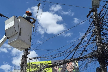 En agosto pasado, en las calles Eloy Alfaro y Bélgica, la infraestructura de la EEQ se vio afectada.