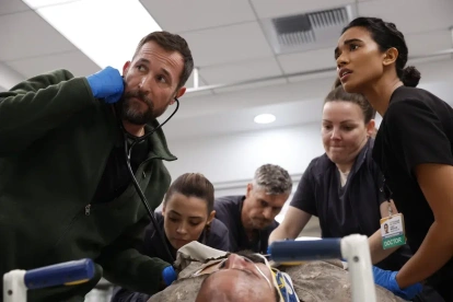 Escena de la serie The Pitt.