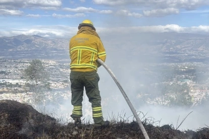 La emergencia se registra en La Bota, en el norte, la tarde de este 14 de septiembre de 2026.