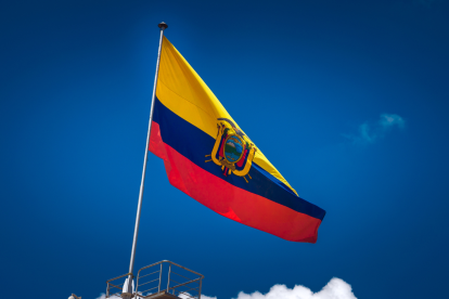 El Día de la Bandera Nacional se conmemora cada 26 de septiembre en Ecuador.