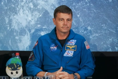 Reid Wiseman, comandante de Artemis II declaró ante los medios después su misión a la luna.