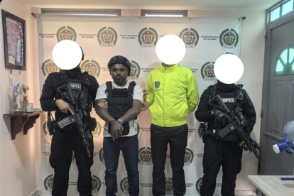 Guido Fernando Rodríguez Vargas, alias Comandante 7, fue capturado en Soacha, Colombia.