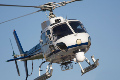 El helicóptero utilizado para transmisión aérea se precipitó en Los Ángeles.