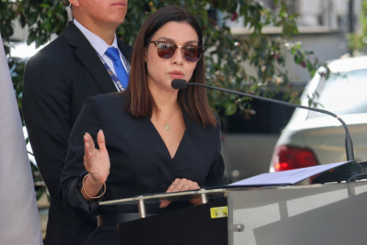 Mercedes Caicedo preside el Consejo de la Judicatura de Ecuador.