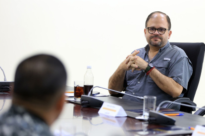 John Reimberg, ministro del Interior.