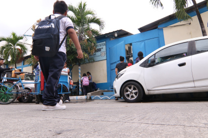 El hecho ocurrió la mañana del martes 15 de septiembre en una escuela de la cooperativa Francisco Jácome, en el norte de Guayaquil.