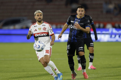 Independiente del Valle perdió en casa ante Flamengo, en la ida de los cuartos de final de la Copa Libertadores.