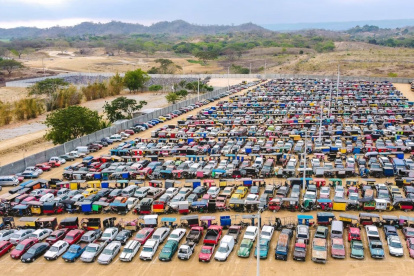Centro de retención vehicular en Vía a la Costa de la ATM