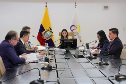 El Pleno del Consejo de la Judicatura es presidido por Mercedes Caicedo.