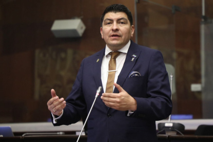 Milton Aguas, asambleísta de ADN por Galápagos, preside la comisión ocasional.
