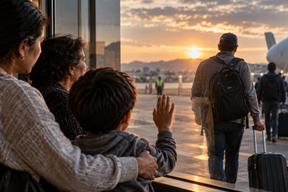 La migración por falta de empleo y oportunidades puede provocar la separación de las familias y dejar a los hijos al cuidado de otros familiares.