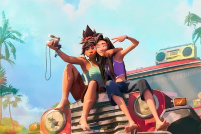 Jo y Raissa son las protagonistas de La Isla Olvidada, una historia sobre la amistad y los recuerdos.