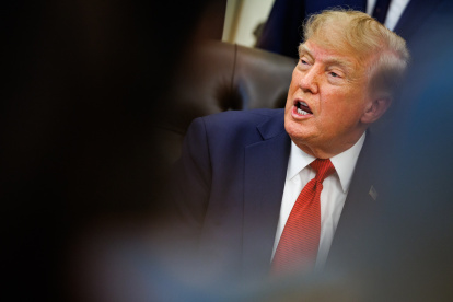 El presidente de Estados Unidos, Donald Trump.