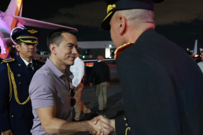 El presidente Daniel Noboa arribó a Estados Unidos la noche del 18 de septiembre de 2026.