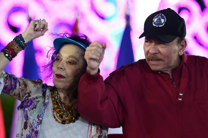 Rosario Murillo y Daniel Ortega concentran el poder político en Nicaragua, país señalado por organismos internacionales por restricciones a derechos y libertades.