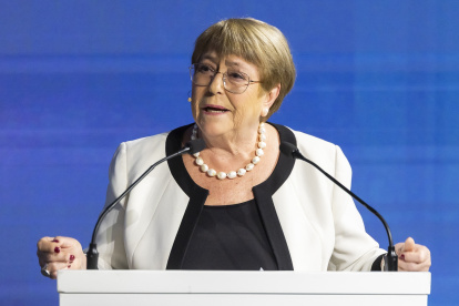 Fotografía de archivo de la expresidenta de Chile, Michelle Bachelet.