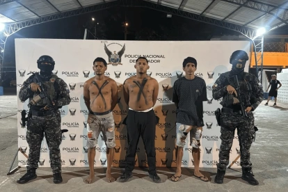 La Policía Nacional ejecutó los operativos Libertad 1059 y 1060 en Esmeraldas y Los Ríos.