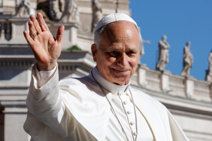 El papa León XIV, el pasado 16 de septiembre a su llegada a la audiencia general semanal en la Plaza de San Pedro, Ciudad del Vaticano.