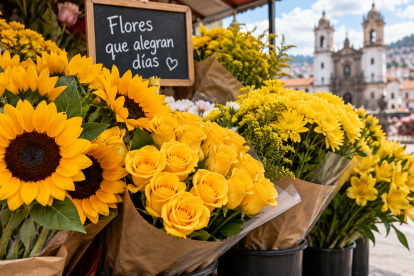 Las flores amarillas toman protagonismo en Quito este 21 de septiembre, una tradición que combina romance, amistad y alegría entre quienes las regalan.