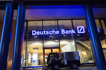Una de las oficinas de Deutsche Bank.