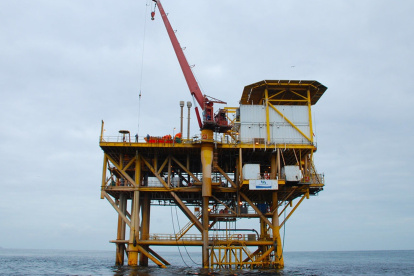 El campo Amistad, ubicado en el golfo de Guayaquil, concentra la producción nacional de gas natural de Ecuador.