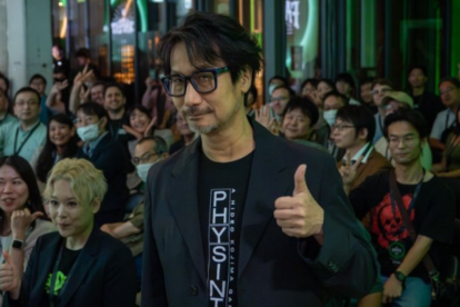 Hideo Kojima, creador de videojuegos como Metal Gear Solid y Death Stranding.