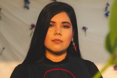 Lyzbeth Badaraco colaboró en la canción 'Quito: manto de ideas', presentado el 8 de septiembre, de Eduardo Ballén (guitarra y voz), con Luis Alberto Illescas (contrabajo) y Belén Sánchez (voz).