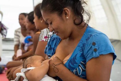 El proyecto trabaja con madres y bebés de Monte Sinaí desde el embarazo para promover una nutrición adecuada y prevenir la desnutrición crónica infantil.