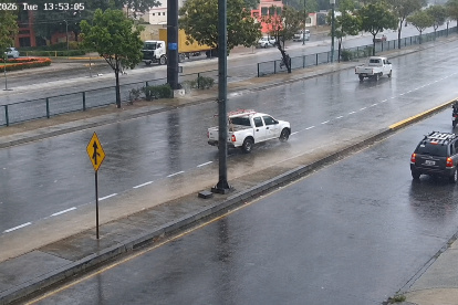 En el norte y el sur de la ciudad se registraron ligeras lluvias este 22 de septiembre