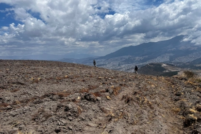 Técnicos del IMP recorrieron varios sitios arqueológicos ubicados en los flancos orientales del Casitagua.