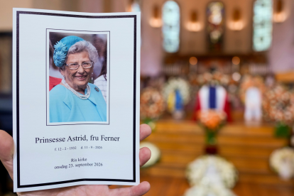 Aunque no se trató de un funeral de estado, asistieron muchos miembros de la realeza europea.