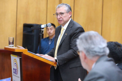 José Cabrera es el presidente del Consejo Nacional Electoral (CNE).