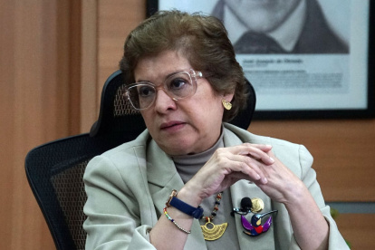 Ivonne Núñez fue ministra de Trabajo del Gobierno de Daniel Noboa.