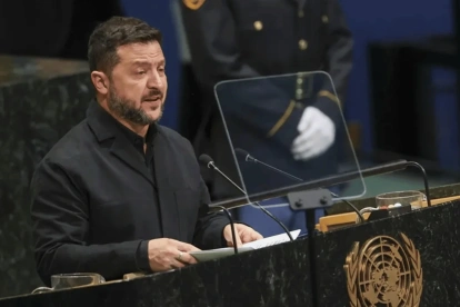 Zelenski se dirigió directamente al líder chino, quien se encuentra en Estados Unidos, aunque no participó en la sesión de la ONU.