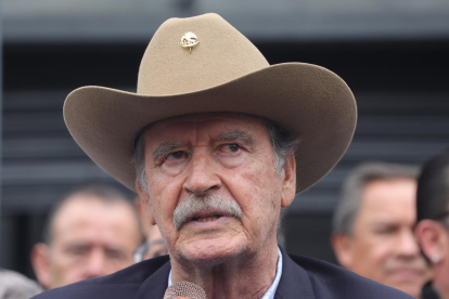 El expresidente de México Vicente Fox, en Ciudad de México (México).