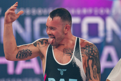Colby Covington durante su participación en RAF.
