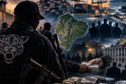 Ecuador tendría entre 41.000 y 80.000 integrantes ligados al crimen organizado.